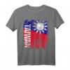 Taiwan Flagge T-Shirt für Damen, Herren & Kinder – Klassisch geschnitten mit doppelt genähtem Saum
