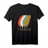 Vintage Taiwan T-Shirt mit Landkarte – I Love Taiwan Shirt, klassisch geschnitten, doppelt genähter Saum