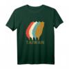 Vintage Taiwan T-Shirt mit Landkarte – I Love Taiwan Shirt, klassisch geschnitten, doppelt genähter Saum