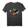 Deutschland und Tansania doppelte Staatsbürgerschaft T-Shirt – Lustiges Geschenk für Deutsche und Tansanier, perfekt für Geburtstag, Einreise & Urlaub