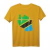 Tansania Karte mit Herzschlag Vintage Flagge T-Shirt – Perfekt für Tansania Fans, Reisende und Afrika-Liebhaber