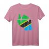 Tansania Karte mit Herzschlag Vintage Flagge T-Shirt – Perfekt für Tansania Fans, Reisende und Afrika-Liebhaber