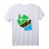 Tansania Karte mit Herzschlag Vintage Flagge T-Shirt – Perfekt für Tansania Fans, Reisende und Afrika-Liebhaber