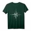 Kompass T-Shirt mit Himmelsrichtungen – Perfektes Geschenk für Weltreisende, Wanderer & Abenteurer