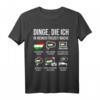 Ungarn Spruch Dinge in meiner Freizeit Heimat Ungarn T-Shirt – Lustiges patriotisches T-Shirt für Ungarnfans, Urlaub & Heimweh