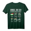 Ungarn Spruch Dinge in meiner Freizeit Heimat Ungarn T-Shirt – Lustiges patriotisches T-Shirt für Ungarnfans, Urlaub & Heimweh