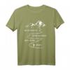 Nur noch eine Kurve bis zum Ziel T-Shirt – Lustiges Wandershirt für Frauen und Männer für Outdoor und Bergsteigen