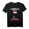 Ich brauche keine Therapie Ich muss nur nach Thailand T-Shirt - Perfektes Geschenk für Thailandurlauber und Thailand-Liebhaber