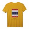 Thailand T-Shirt mit Flagge & Briefmarke – Perfekt für Reiselustige, Strandurlaub & als Geschenkidee für Fernweh-Fans