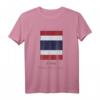 Thailand T-Shirt mit Flagge & Briefmarke – Perfekt für Reiselustige, Strandurlaub & als Geschenkidee für Fernweh-Fans