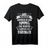 Thüringen Gute Menschen Kommen In Den Himmel Bundesland T-Shirt - Lustiges und individuelles Freizeitshirt mit coolem Spruch