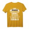 Thüringen Gute Menschen Kommen In Den Himmel Bundesland T-Shirt - Lustiges und individuelles Freizeitshirt mit coolem Spruch