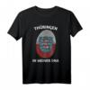 Thüringen in Meiner DNA Flagge Fingerabdruck T-Shirt - Regionales Heimatstolz-Shirt für Damen und Herren