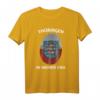 Thüringen in Meiner DNA Flagge Fingerabdruck T-Shirt - Regionales Heimatstolz-Shirt für Damen und Herren