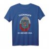 Thüringen in Meiner DNA Flagge Fingerabdruck T-Shirt - Regionales Heimatstolz-Shirt für Damen und Herren