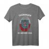 Thüringen in Meiner DNA Flagge Fingerabdruck T-Shirt - Regionales Heimatstolz-Shirt für Damen und Herren