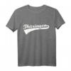 Thüringen T-Shirt mit Retro Schriftzug – Perfektes Heimatliebe-Shirt für Thüringen-Fans und Einheimische