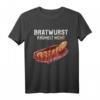 Bratwurst Krümelt Nicht - Lustiges BBQ Grillen Currywurst T-Shirt für Fleischliebhaber, Hobbygriller & Wurstfans