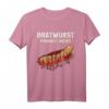 Bratwurst Krümelt Nicht - Lustiges BBQ Grillen Currywurst T-Shirt für Fleischliebhaber, Hobbygriller & Wurstfans