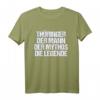 Thüringer Mann Mythos Legende Thüringen Rostbrätel Bratwurst T-Shirt – Perfektes Geschenk für Thüringen-Liebhaber und Heimatstolz