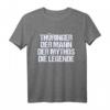 Thüringer Mann Mythos Legende Thüringen Rostbrätel Bratwurst T-Shirt – Perfektes Geschenk für Thüringen-Liebhaber und Heimatstolz