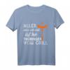 Thüringer vom Grill Bratwurst Grillen Grillfest Grillmeister T-Shirt – Lustiges Grilloutfit für Männer und Frauen, Perfekt für Grillpartys, Geburtstage & Weihnachten