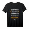 Lustiges Tiefbauer T-Shirt mit Spruch – Studieren kann jeder, das Beste für Bauarbeiter und Kollegen