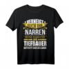 Herren Lustiges Tiefbauer Geschenk T-Shirt - Witziges Bauarbeiter Shirt für Bauprofis & Tiefbauer