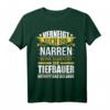 Herren Lustiges Tiefbauer Geschenk T-Shirt - Witziges Bauarbeiter Shirt für Bauprofis & Tiefbauer