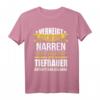 Herren Lustiges Tiefbauer Geschenk T-Shirt - Witziges Bauarbeiter Shirt für Bauprofis & Tiefbauer
