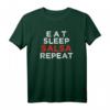 Eat Sleep Salsa Repeat T-Shirt – Lustiges Tanzshirt für Salsa Tänzer, Lehrer & Dance Liebhaber als Geschenk