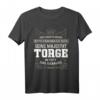 Lustiges Torge Vorname T-Shirt - Witziges King mit Krone Geschenk für Torge und Freunde