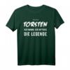 Torsten T-Shirt, lustige Geschenkidee mit Spruch 'Der Mann. Der Mythos. Die Legende.' – Perfekt für Geburtstag, Weihnachten & humorvolle Anlässe