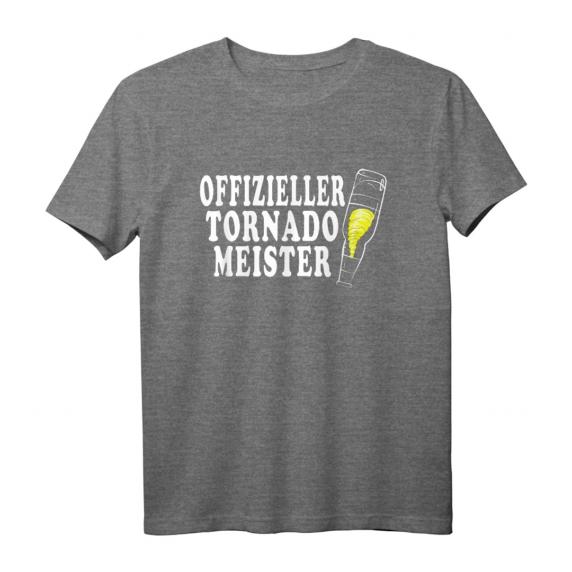 Tornado Offiziell Meister Bier drehen T-Shirt – Lustiges Partyoutfit für Bierstürze, Vatertag & Geburtstagsfeiern für Männer und Frauen