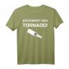 Lustiges Tornado Zünder Meme T-Shirt – Witziges Wochenende-Outfit mit Spruch, klassisch geschnitten, doppelt genähter Saum