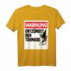 Lustiges Tornado Bier drehen T-Shirt - Perfektes Partyoutfit für Biertrinker, Oktoberfest & Bierfeste