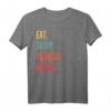 Lustiges Tourismus-Geschenk: Eat Sleep Tourism Repeat T-Shirt – Perfekt für Reisebegeisterte & Hobby-Reisende als Geburtstagsgeschenk