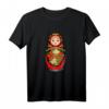Schönes Matrjoschka Russisches Nist-Puppenhemd - Unisex T-Shirt mit Blumen-Design, perfekt als Geschenk für Russland- und Kulturfans