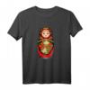 Schönes Matrjoschka Russisches Nist-Puppenhemd - Unisex T-Shirt mit Blumen-Design, perfekt als Geschenk für Russland- und Kulturfans