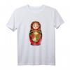 Schönes Matrjoschka Russisches Nist-Puppenhemd - Unisex T-Shirt mit Blumen-Design, perfekt als Geschenk für Russland- und Kulturfans