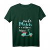Damen Coole Mädels Fahren Moped T-Shirt mit V-Ausschnitt – Für Moped, Scooter & Oldschool Roller Fans
