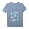 Damen Coole Mädels Fahren Moped T-Shirt mit V-Ausschnitt – Für Moped, Scooter & Oldschool Roller Fans