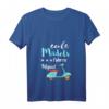 Damen Coole Mädels Fahren Moped T-Shirt mit V-Ausschnitt – Für Moped, Scooter & Oldschool Roller Fans
