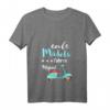 Damen Coole Mädels Fahren Moped T-Shirt mit V-Ausschnitt – Für Moped, Scooter & Oldschool Roller Fans
