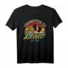 Befördert zum Papa 2022 Vintage Retro T-Shirt – Perfekt für Babyankündigung und werdende Väter