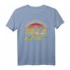Befördert zum Papa 2022 Vintage Retro T-Shirt – Perfekt für Babyankündigung und werdende Väter