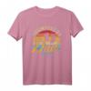Befördert zum Papa 2022 Vintage Retro T-Shirt – Perfekt für Babyankündigung und werdende Väter