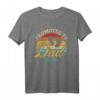 Befördert zum Papa 2022 Vintage Retro T-Shirt – Perfekt für Babyankündigung und werdende Väter
