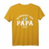Befördert zum Papa 2022 Schwangerschaft Verkünden T-Shirt – Lustiges Baby-News Shirt für werdende Väter