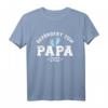 Befördert zum Papa 2022 Schwangerschaft Verkünden T-Shirt – Lustiges Baby-News Shirt für werdende Väter